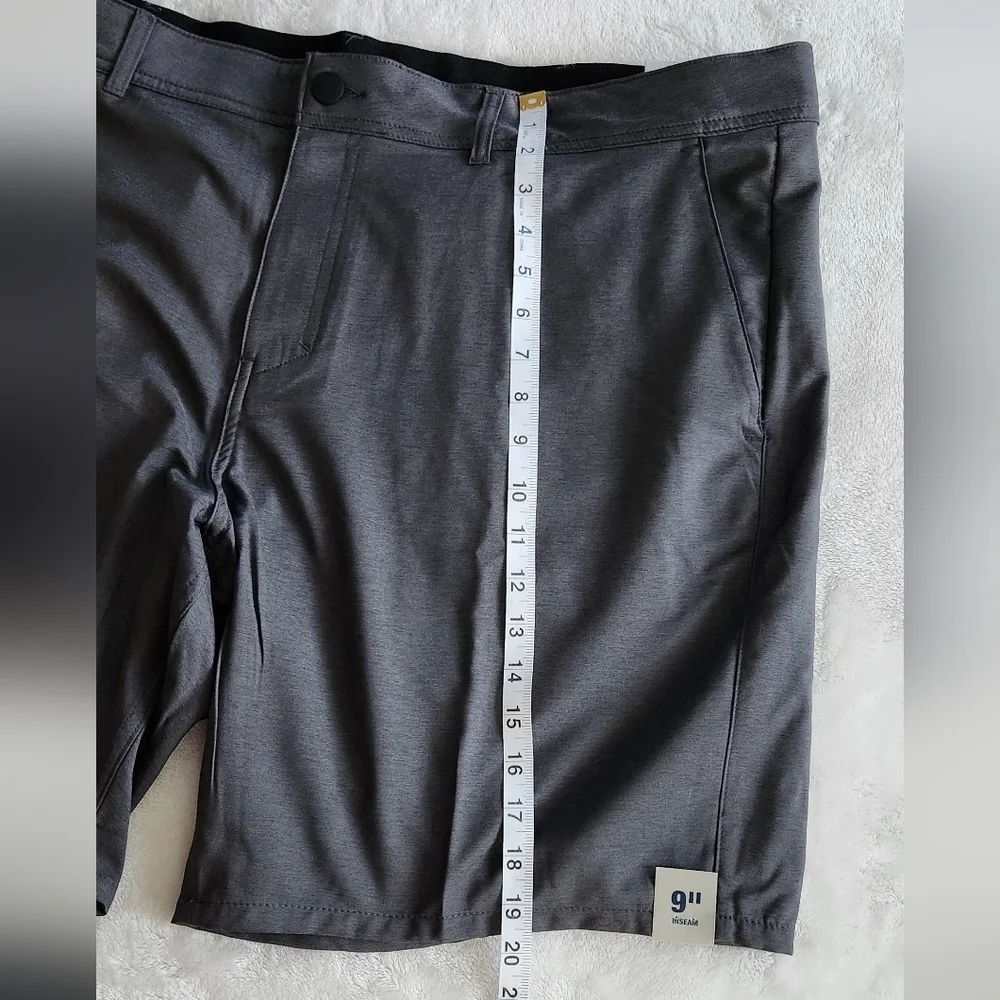 🩳George Men’s Gray Commuter Shorts, Size 42 – 9” Inseam, NWT professional style